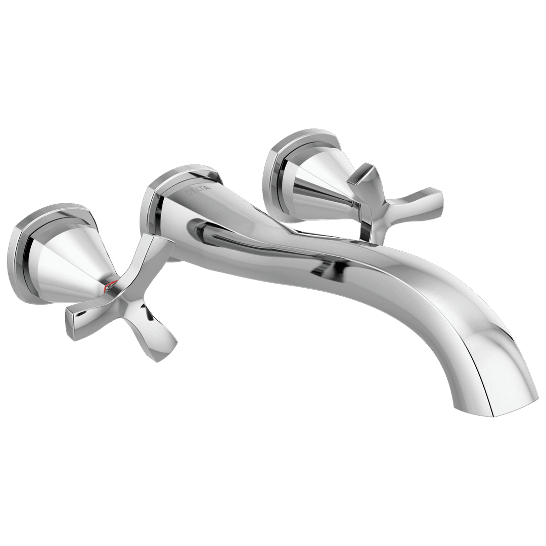 Delta Faucet Stryke Wall Mounted Tub Filler - Lumicoat Chrome by Delta Faucet