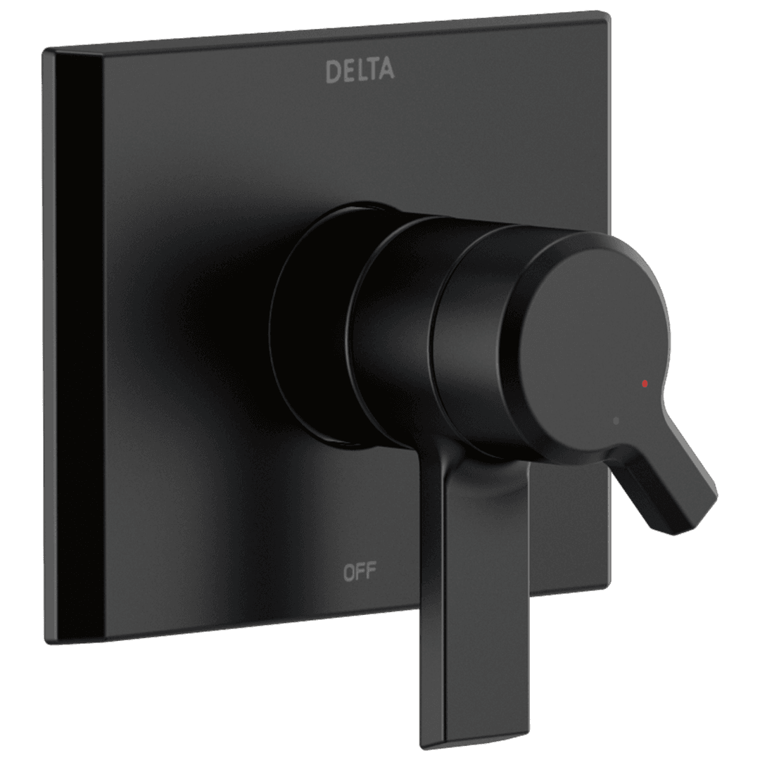 Delta Faucet Pivotale Monitor 17 Series Valve Only Trim - Matte Black by Delta Faucet