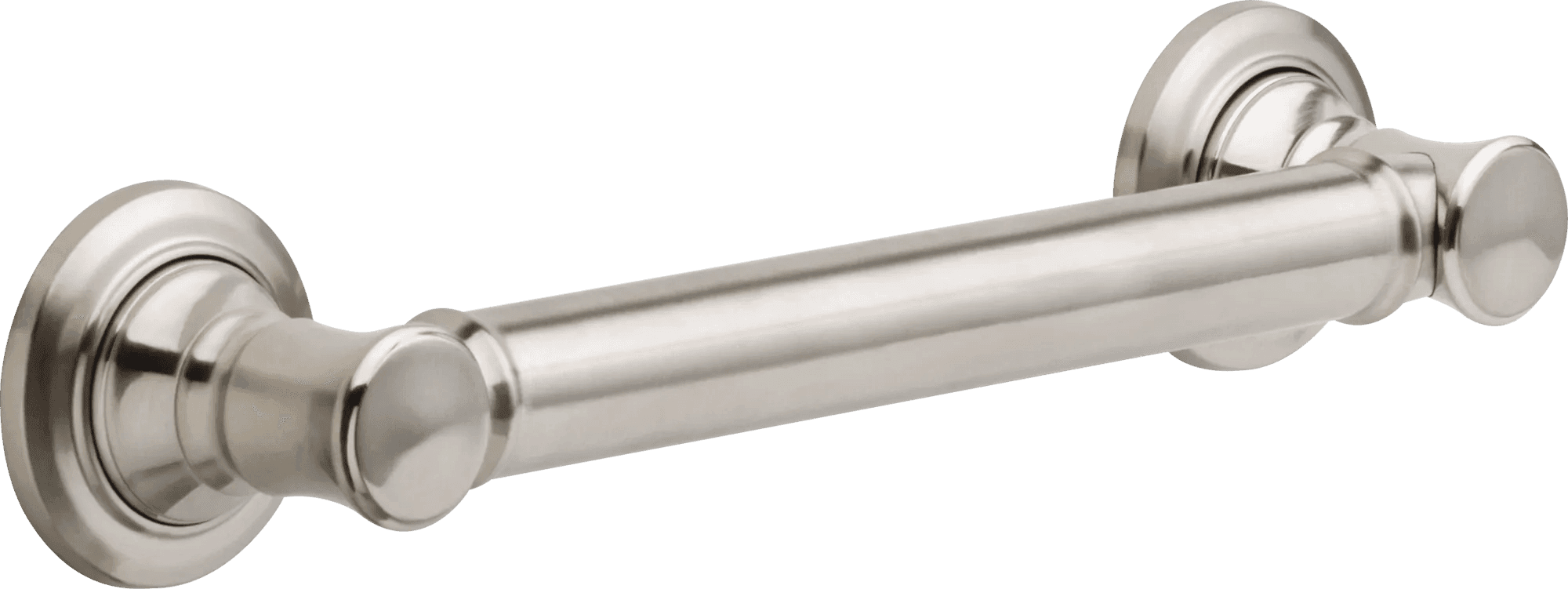 Delta Faucet BathSafety 12'' Traditional Decorative ADA Grab Bar - Stainless by Delta Faucet
