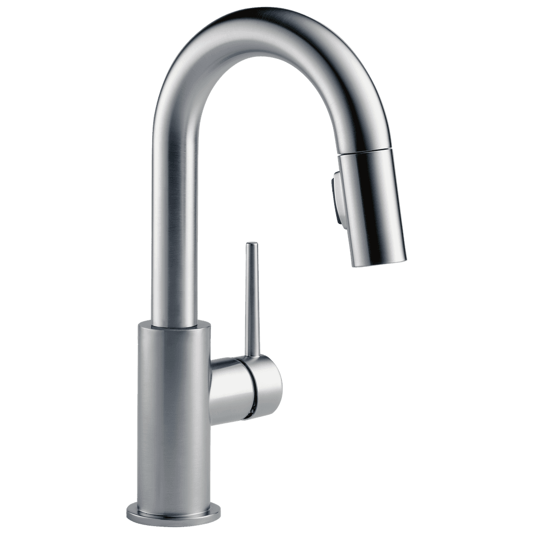 Delta Faucet Trinsic | Single handle | Pull-down - Arctic Stainless by Delta Faucet