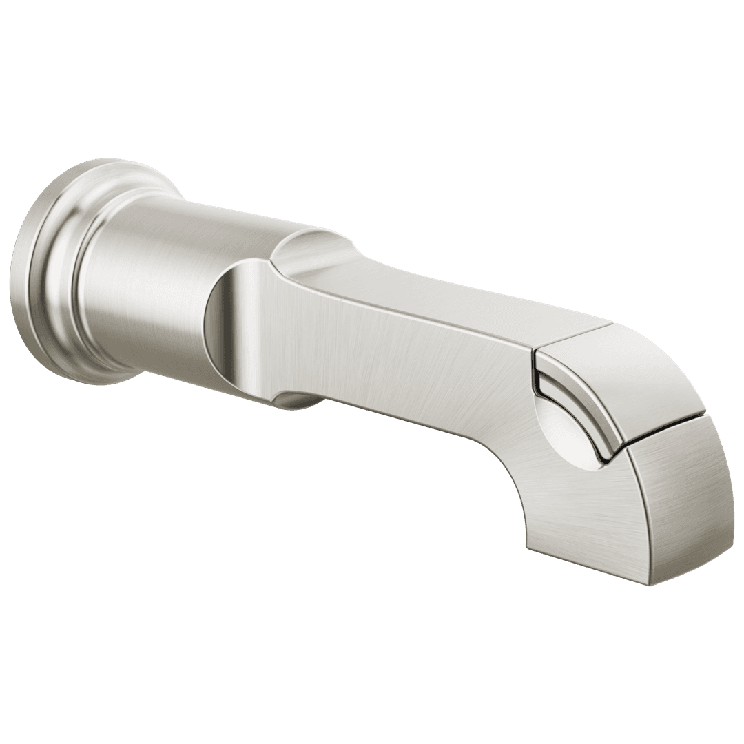 Delta Faucet Tetrae Diverter Tub Spout - Lumicoat - Stainless by Delta Faucet