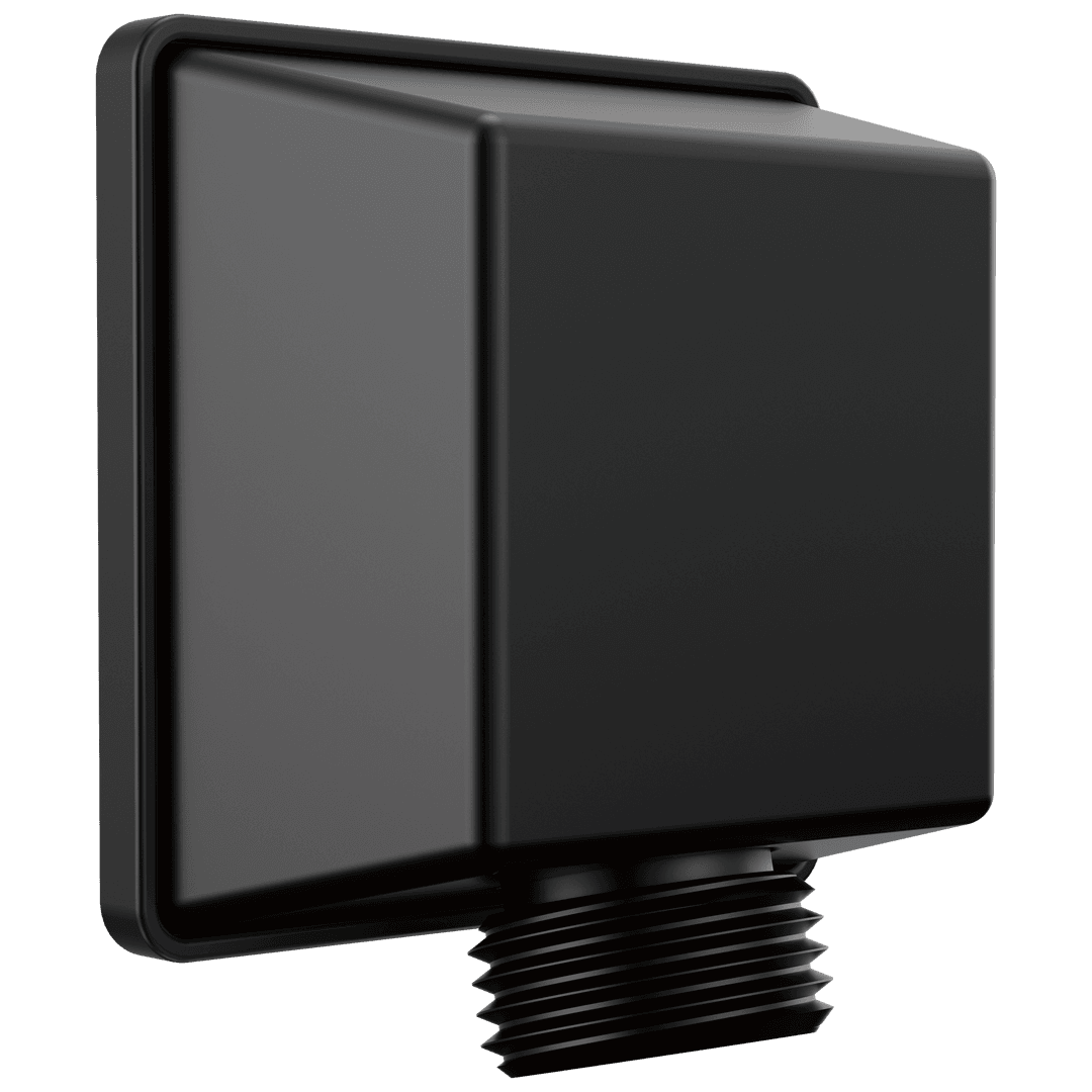 Delta Faucet Universal Showering Components Square Wall Elbow for Hand Shower - Matte Black by Delta Faucet