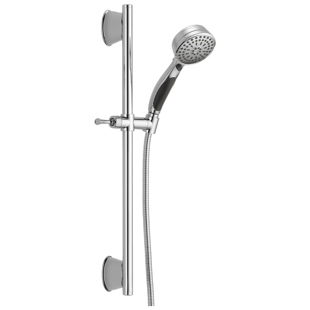 Delta Faucet Universal Showering Components ActivTouch 9-Setting Slide Bar Hand Shower - Chrome by Delta Faucet