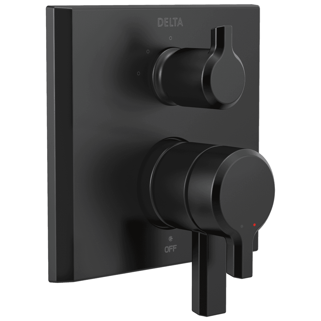 Delta Faucet Pivotale Monitor 17 Series Valve Trim With 3-setting Integrated Diverter - - Matte B... by Delta Faucet