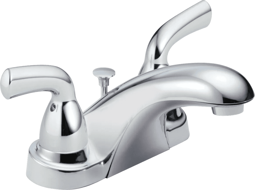 Delta Faucet Foundations Two Handle Centerset Bathroom Faucet - Chrome by Delta Faucet
