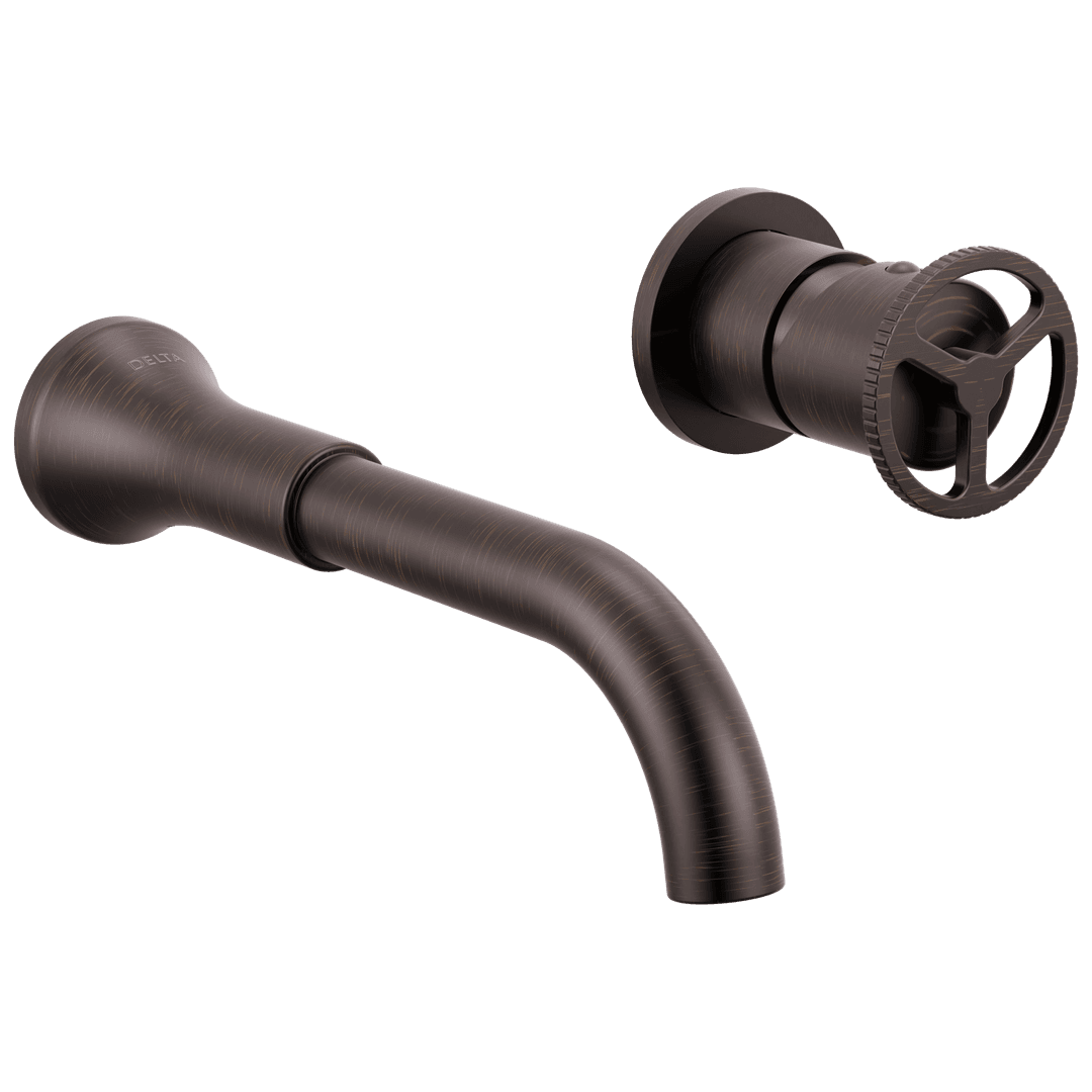 Delta Faucet Trinsic Single Handle Wall Mount Bathroom Faucet Trim - Venetian Bronze by Delta Faucet