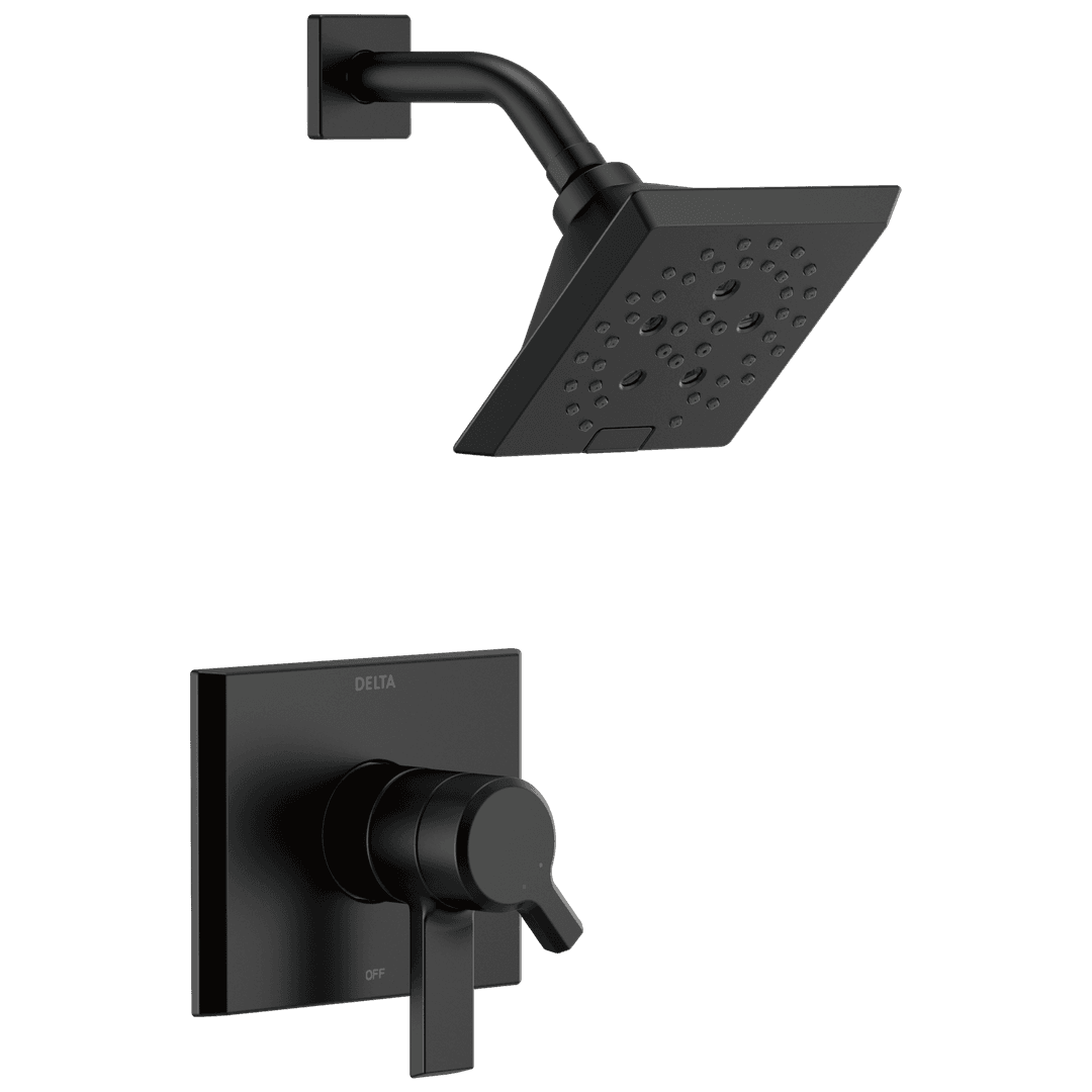 Delta Faucet Pivotale Monitor 17 Series H2okineticshower Trim - - Matte Black by Delta Faucet