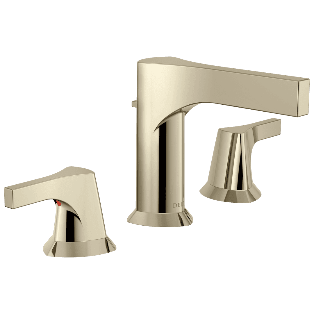 Delta Faucet Zura Two Handle Widespread Bathroom Faucet - Polished Nickel by Delta Faucet
