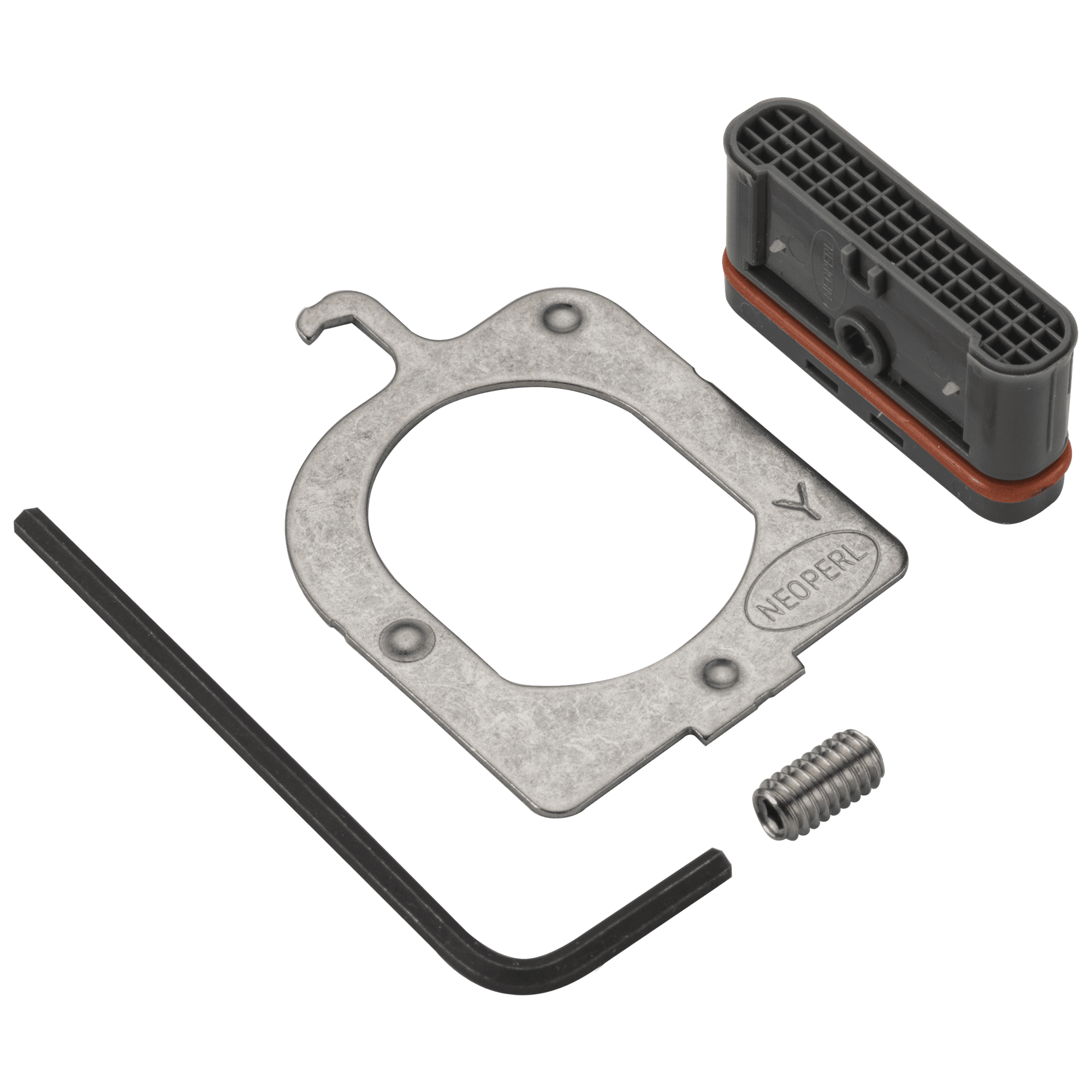 Delta Faucet Ara Aerator & Set Screw - Rectangular by Delta Faucet