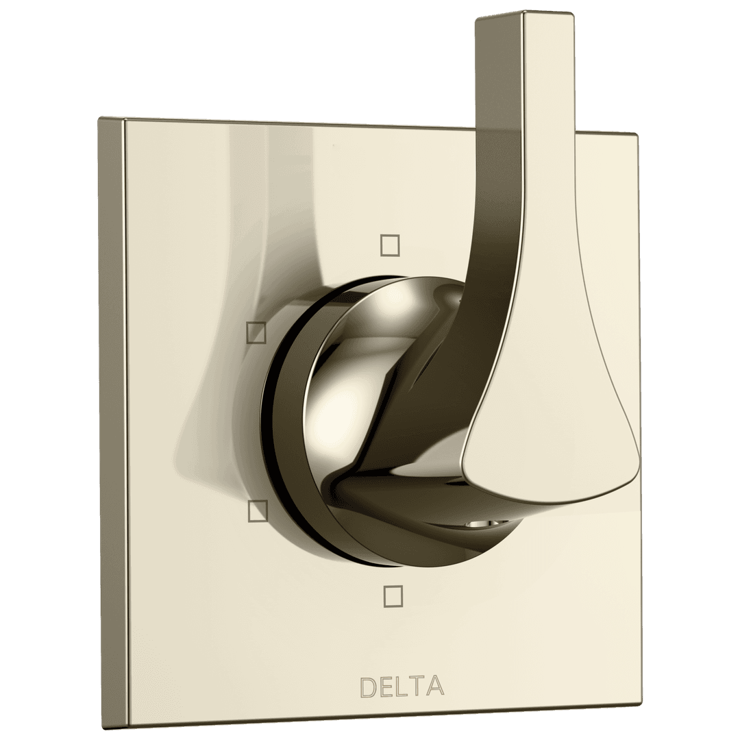 Delta Faucet Zura 6-Setting 3-Port Diverter Trim - Polished Nickel by Delta Faucet