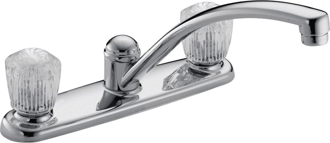 2100 / 2400 Series Two Handle Kitchen Faucet by Delta Faucet