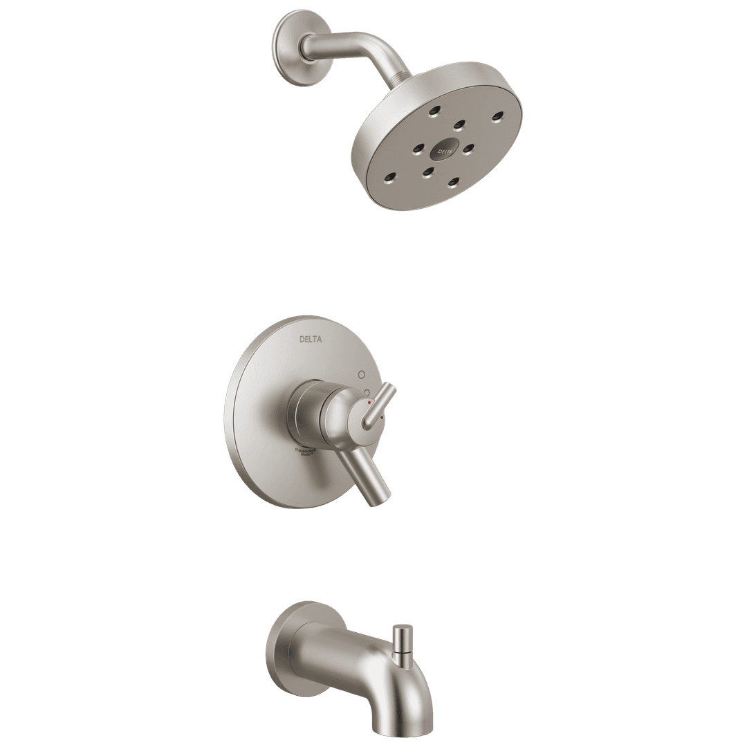 Delta Faucet Trinsic Monitor 17 Series H2OKineticTub & Shower Trim - Stainless by Delta Faucet