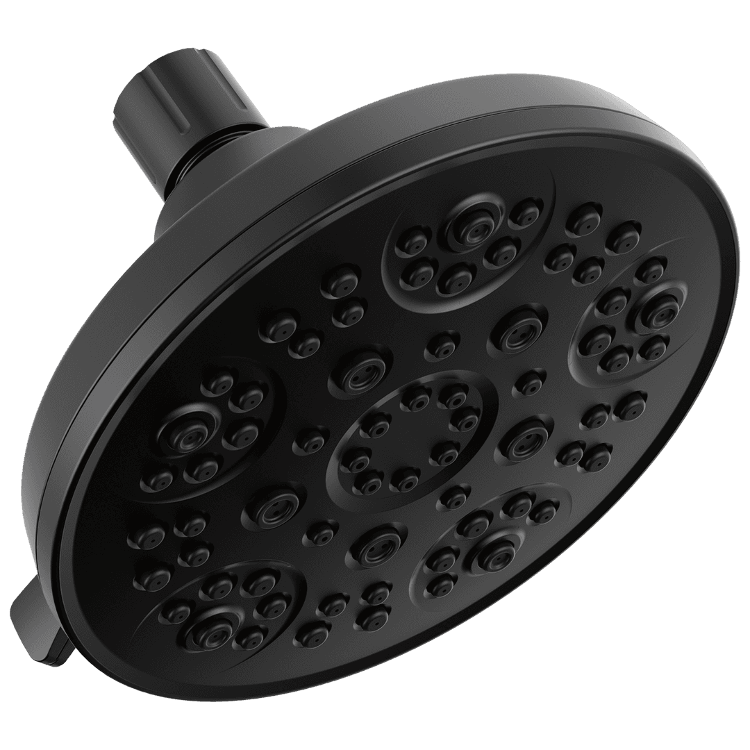 Delta Faucet Universal Showering Components Fixed 5-Setting Showerhead - Matte Black by Delta Faucet