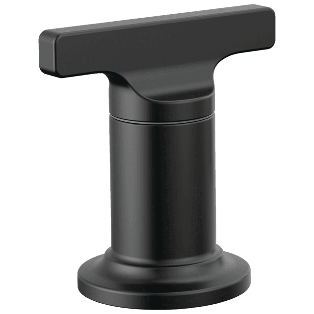 Delta Faucet Tetrae Roman Tub Handles - T-lever - - Matte Black