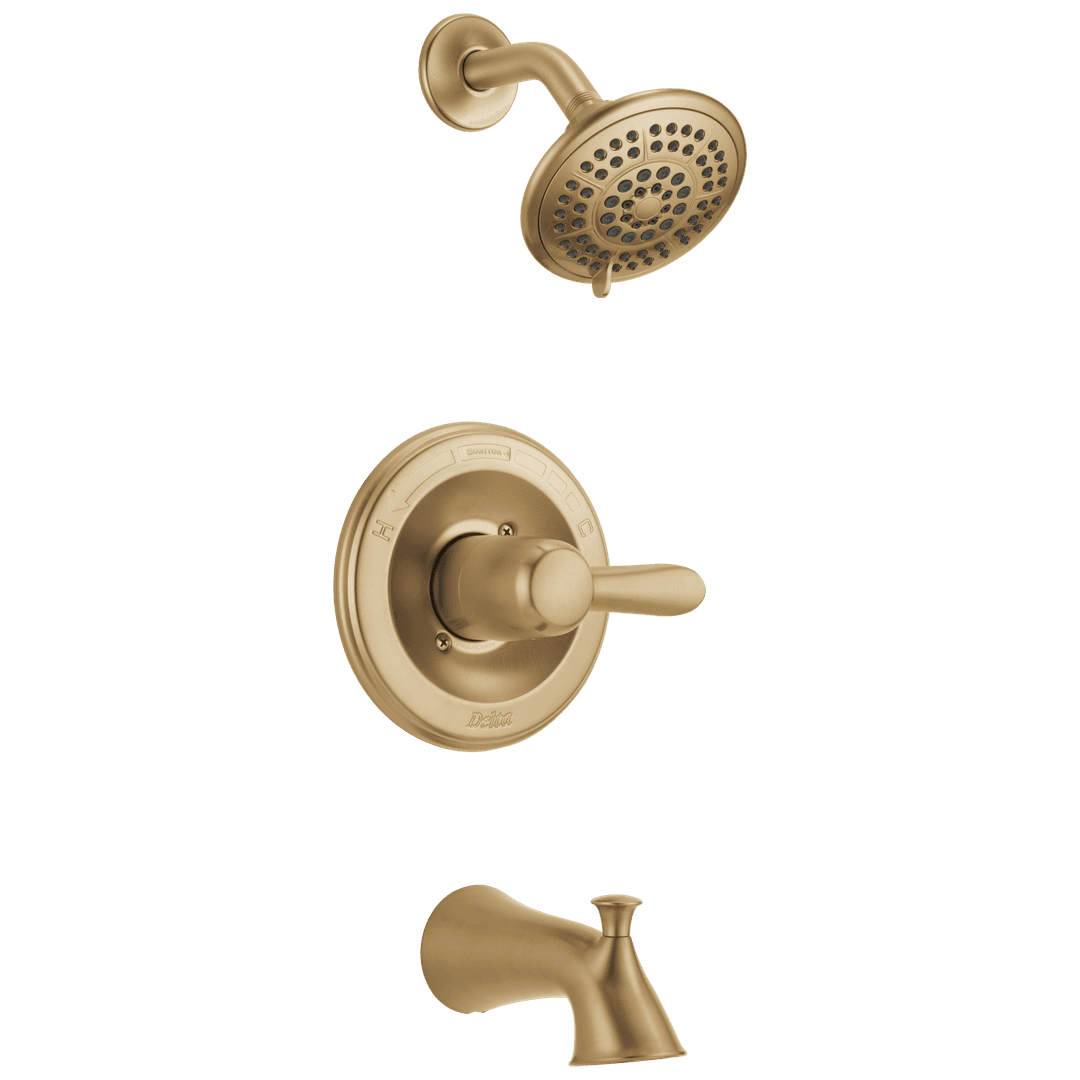 Delta Faucet Lahara Monitor 14 Series Tub & Shower Trim - Champagne Bronze by Delta Faucet