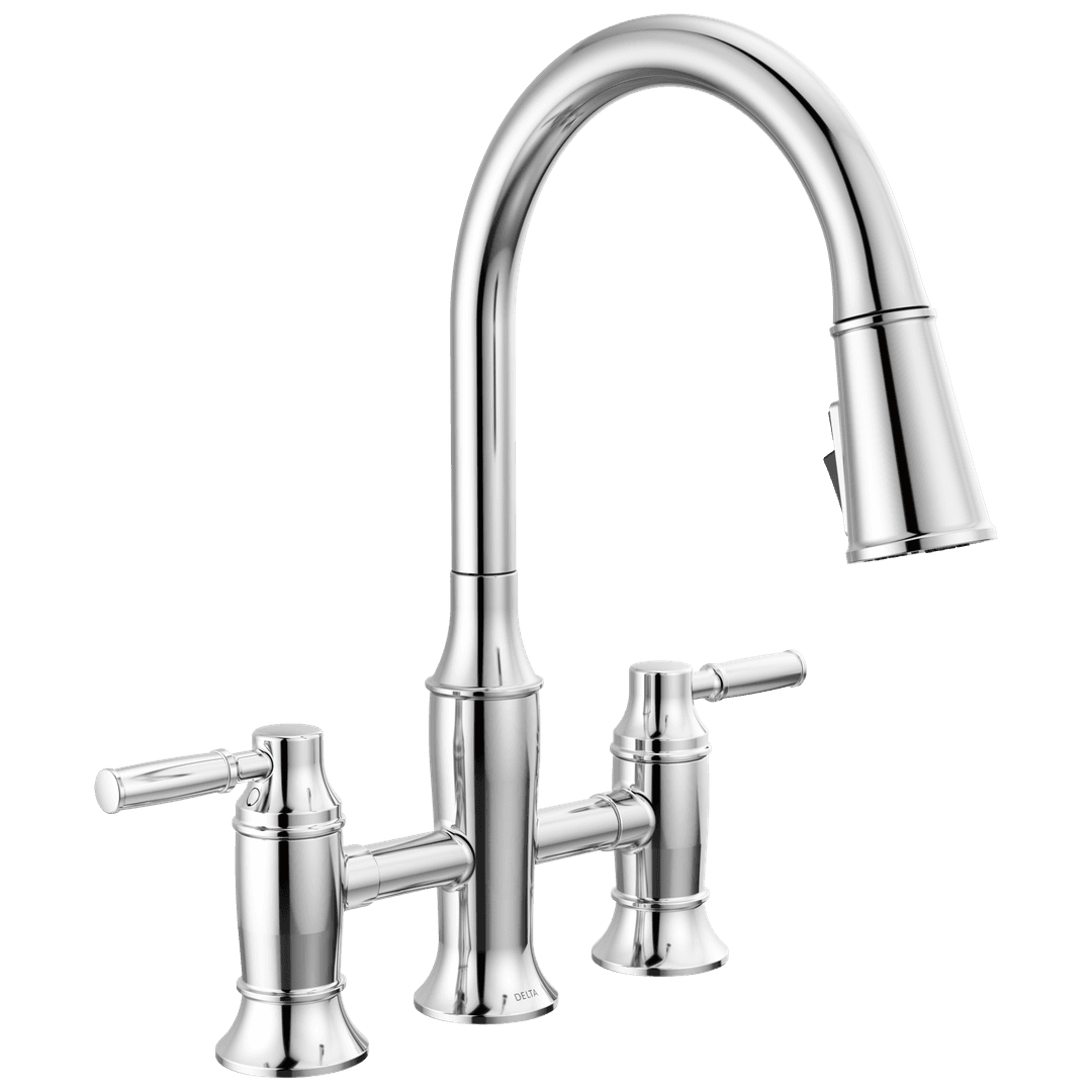 Delta Faucet RenaldiE | Pull-down - Lumicoat Chrome by Delta Faucet