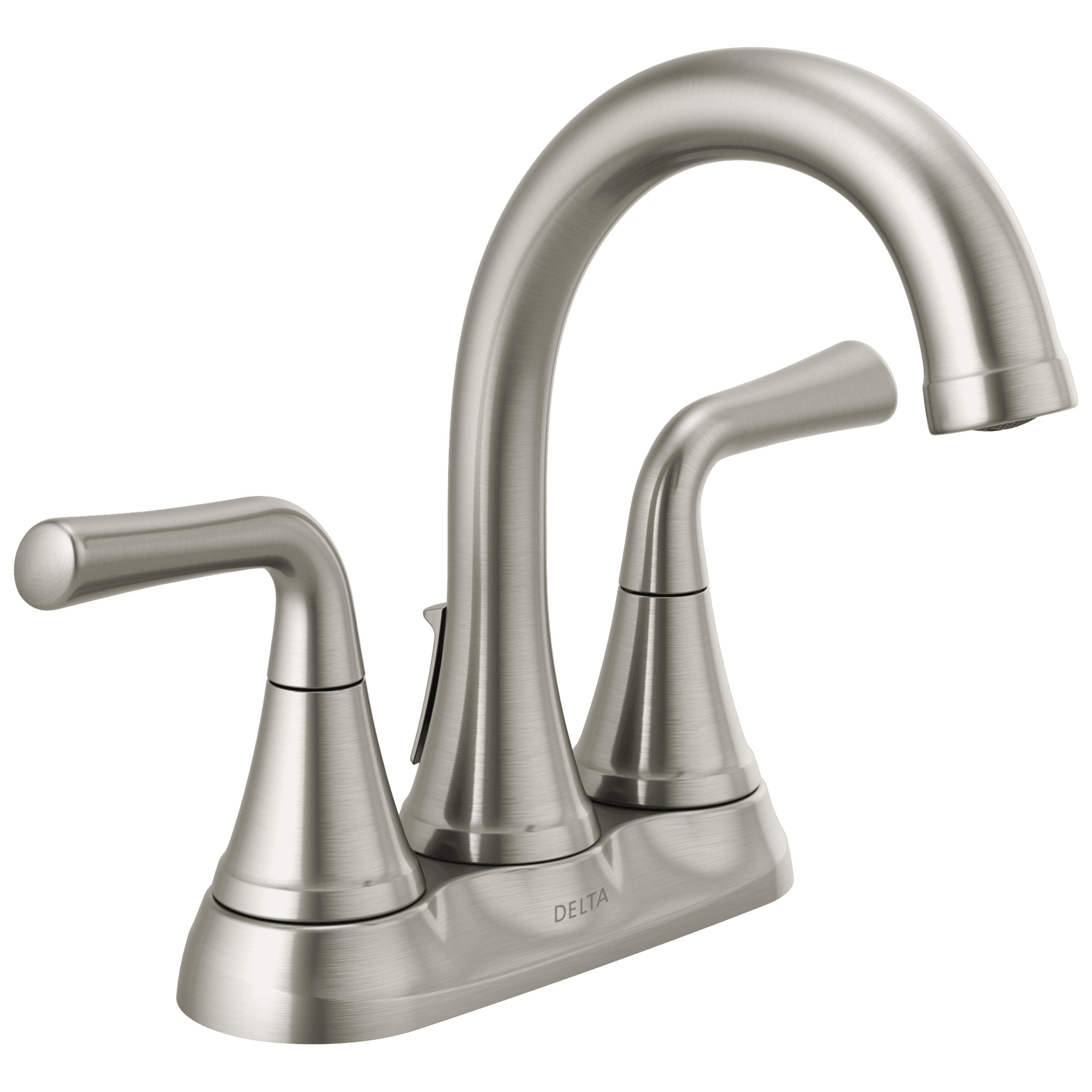 Delta Faucet KayraE Two Handle Centerset Bathroom Faucet - Stainless by Delta Faucet