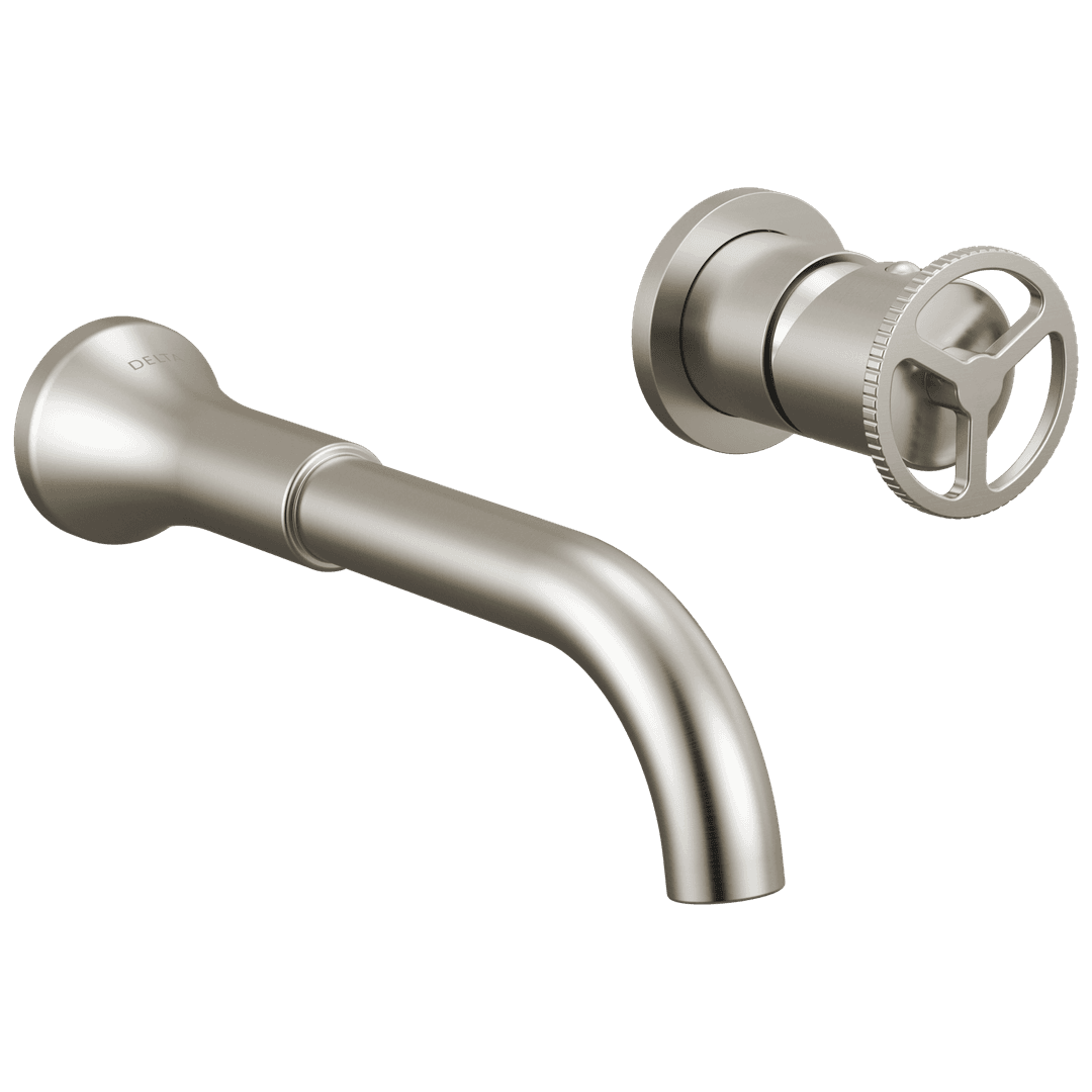 Delta Faucet Trinsic Single Handle Wall Mount Bathroom Faucet Trim - Stainless by Delta Faucet