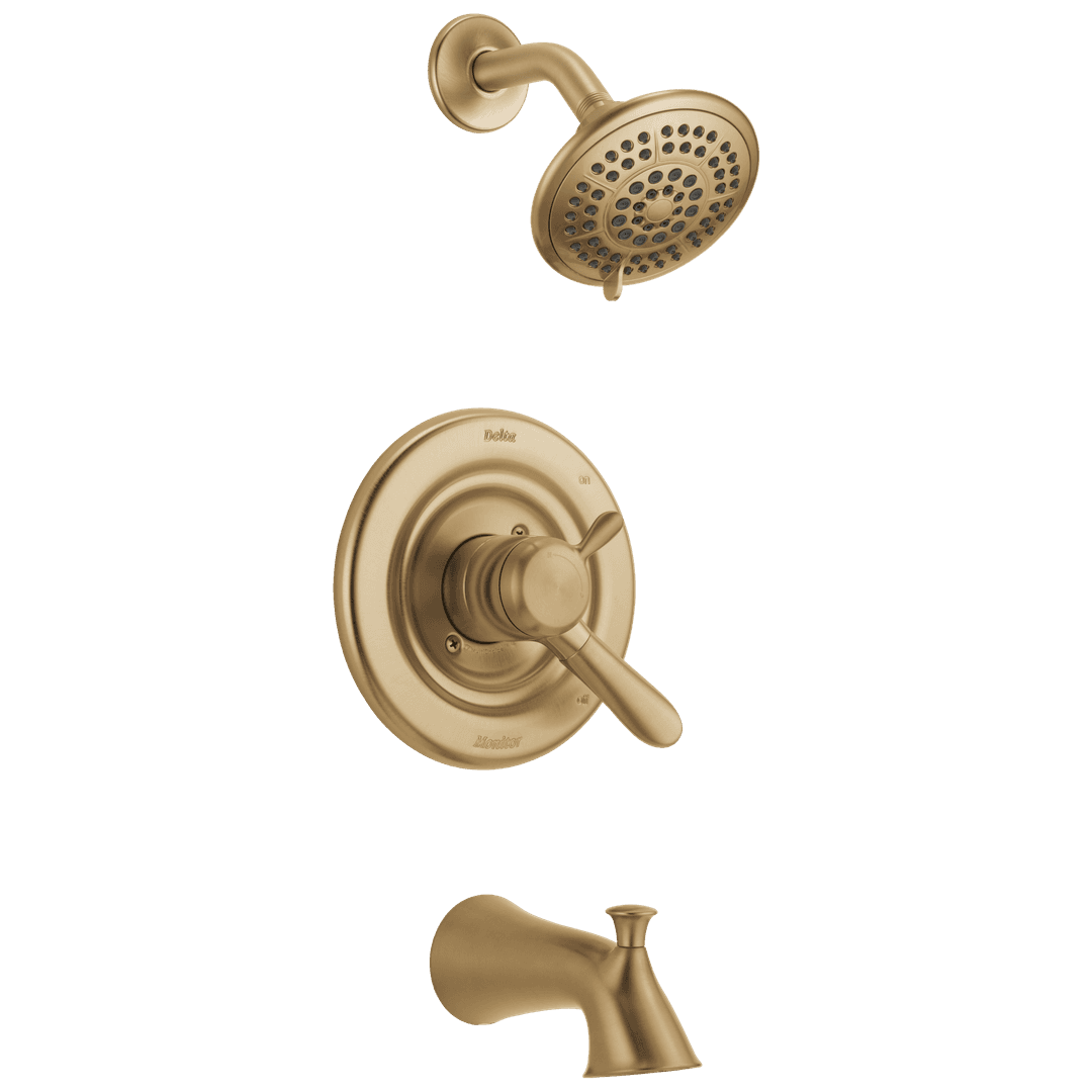 Delta Faucet Lahara Monitor 17 Series Tub & Shower Trim - Champagne Bronze by Delta Faucet