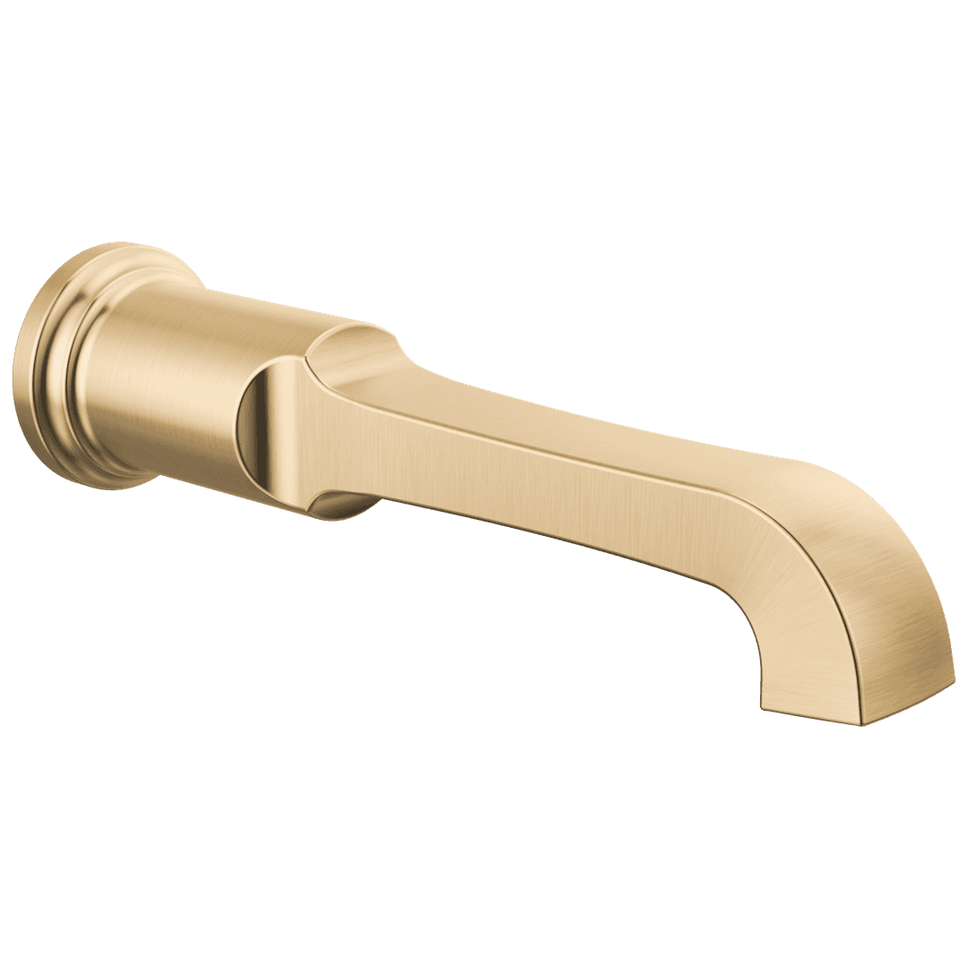 Delta Faucet Tetrae Non-diverter Tub Spout - Lumicoat Champagne - Bronze by Delta Faucet