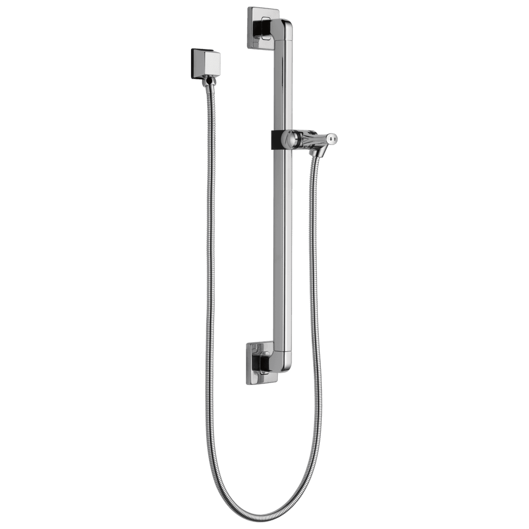 Delta Faucet Universal Showering Components Adjustable Slide Bar/Grab Bar Assembly with Elbow - Chrome by Delta Faucet