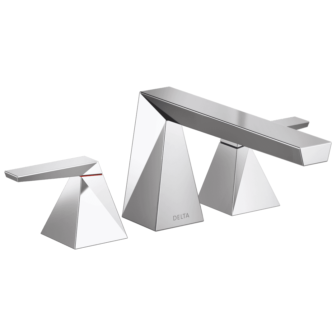 Delta Faucet TrillianE Two-Handle Roman Tub Trim - Lumicoat Chrome by Delta Faucet