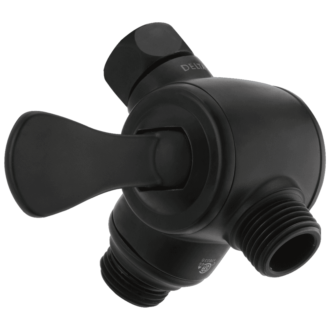 Delta Faucet Universal Showering Components 3-Way Shower Arm Diverter for Hand Shower - Matte Black by Delta Faucet