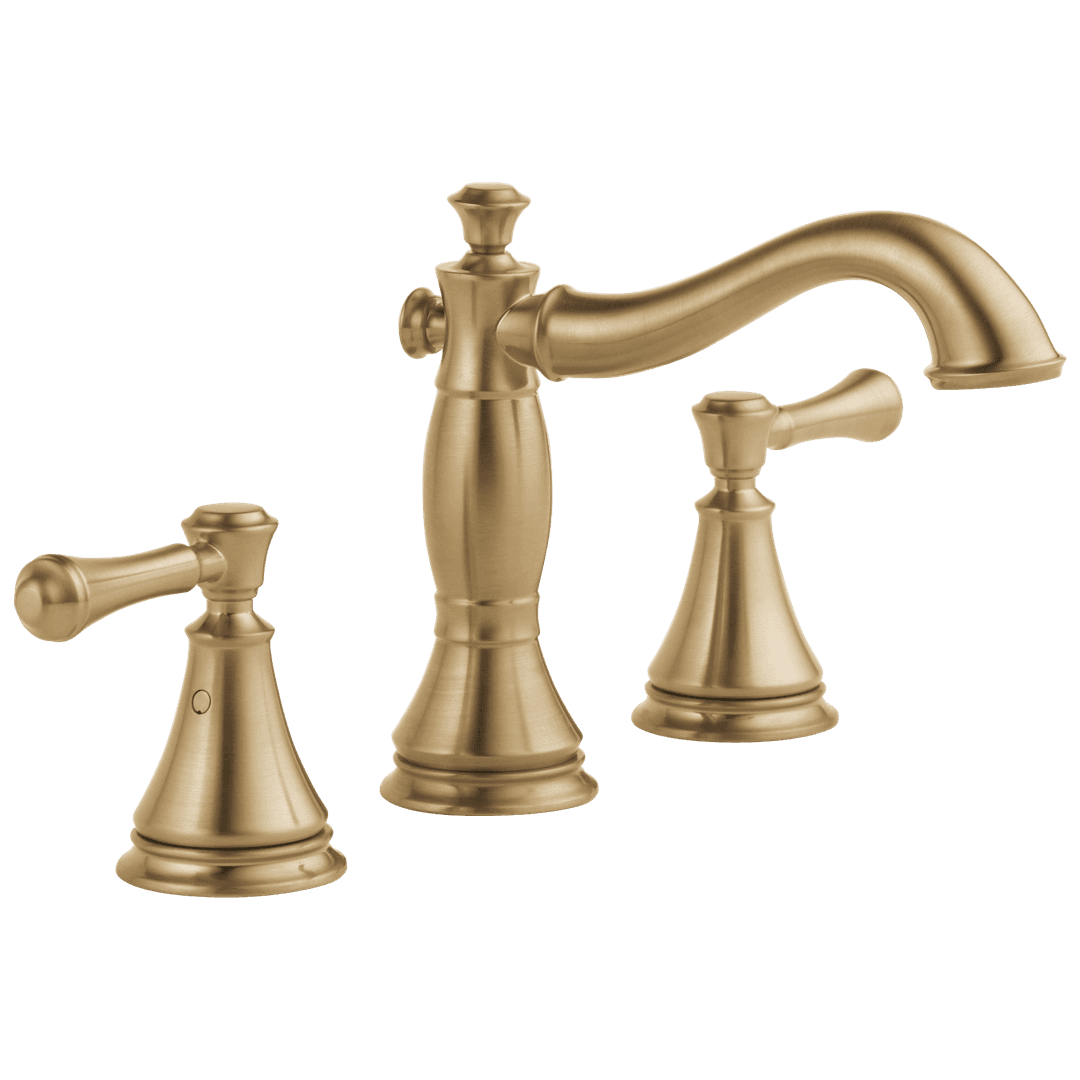 Delta Faucet CassidyE Two Handle Widespread Bathroom Faucet - Champagne Bronze by Delta Faucet