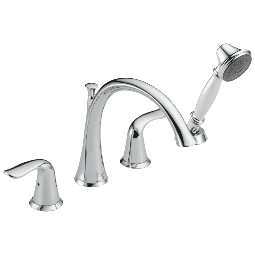 Delta Faucet Lahara Roman Tub with Handshower Trim - Chrome by Delta Faucet