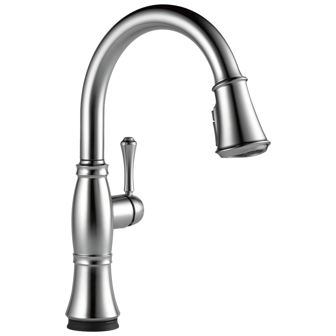 Delta Faucet CassidyE | Single handle | Pull-down - Lumicoat Arctic Stainless by Delta Faucet