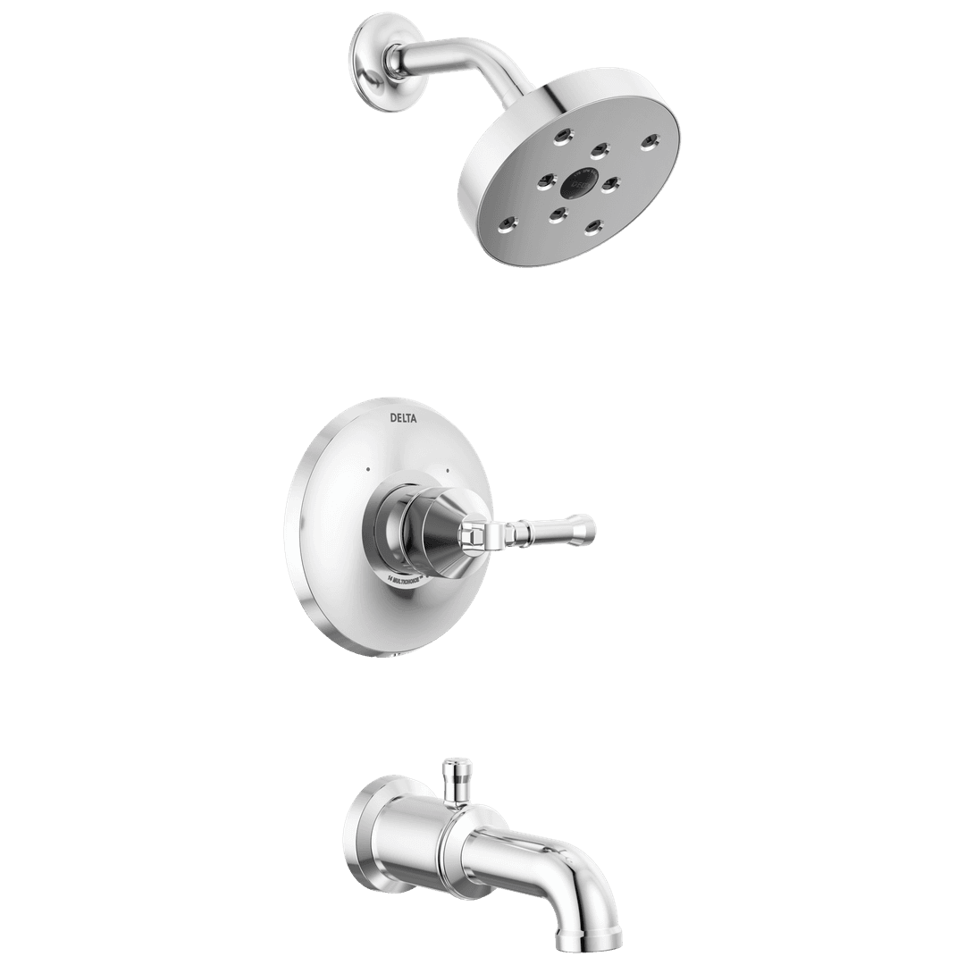 BroderickE 14 Series Tub Shower Trim - Lumicoat Chrome by Delta Faucet