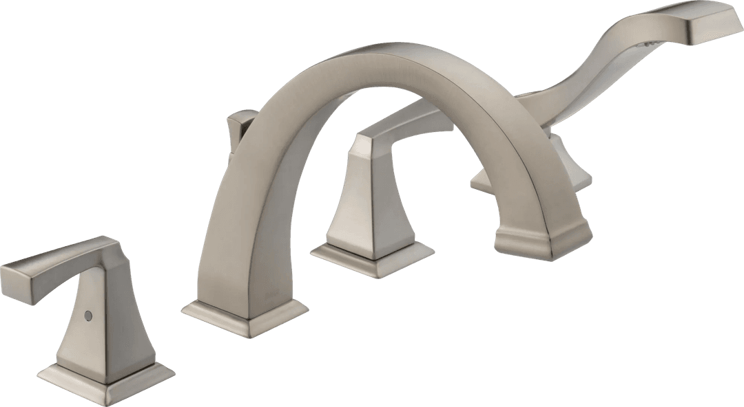 Delta Faucet DrydenE Roman Tub with Hand Shower Trim - Stainless by Delta Faucet