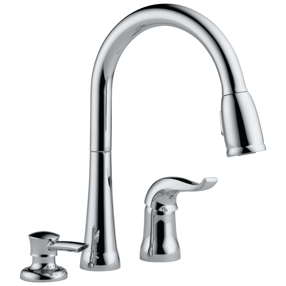 Delta Faucet Kate | Single handle | Pull-down - Chrome by Delta Faucet