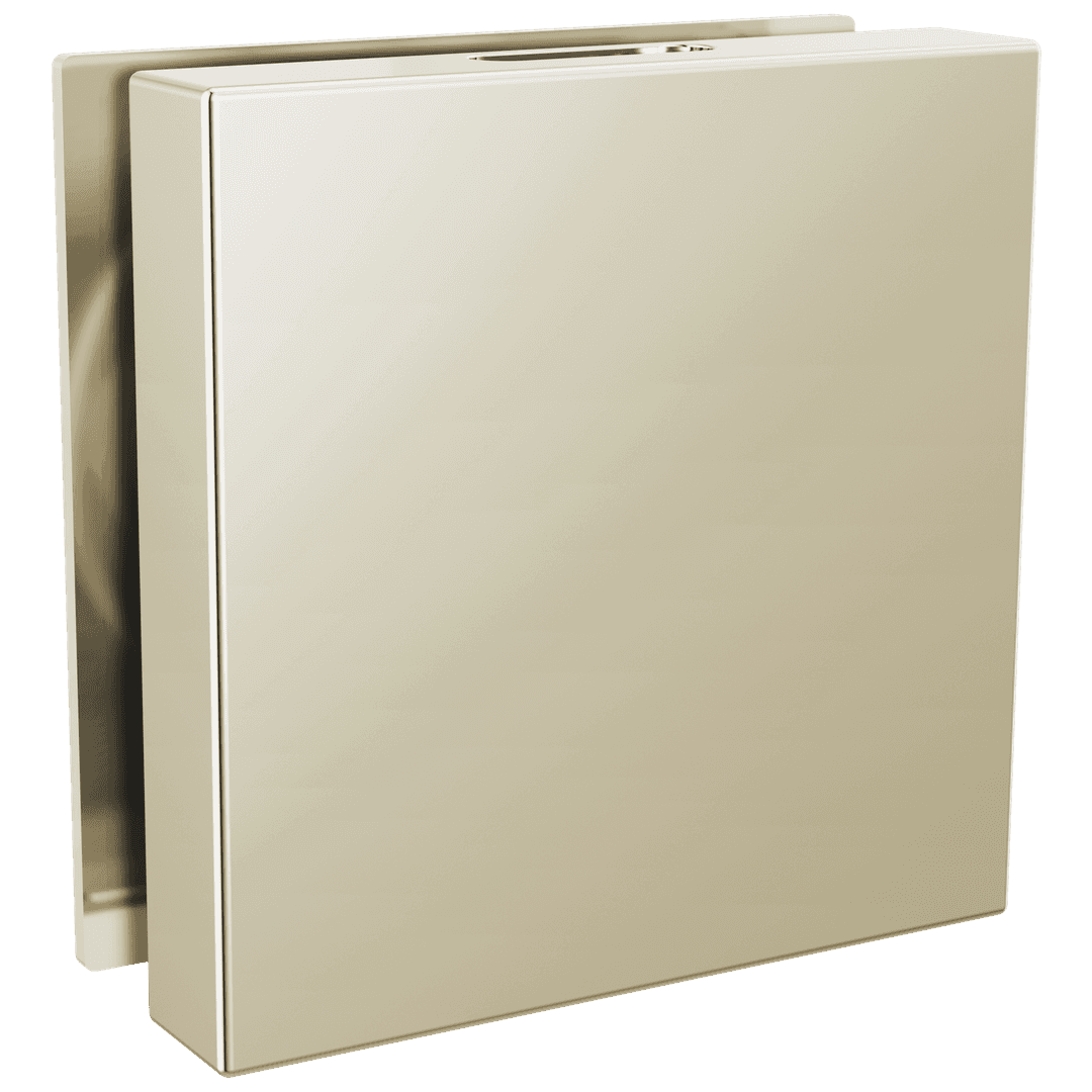 Delta Faucet Universal Showering Components Contemporary Square Steam Head - Lumicoat Polished Nickel by Delta Faucet