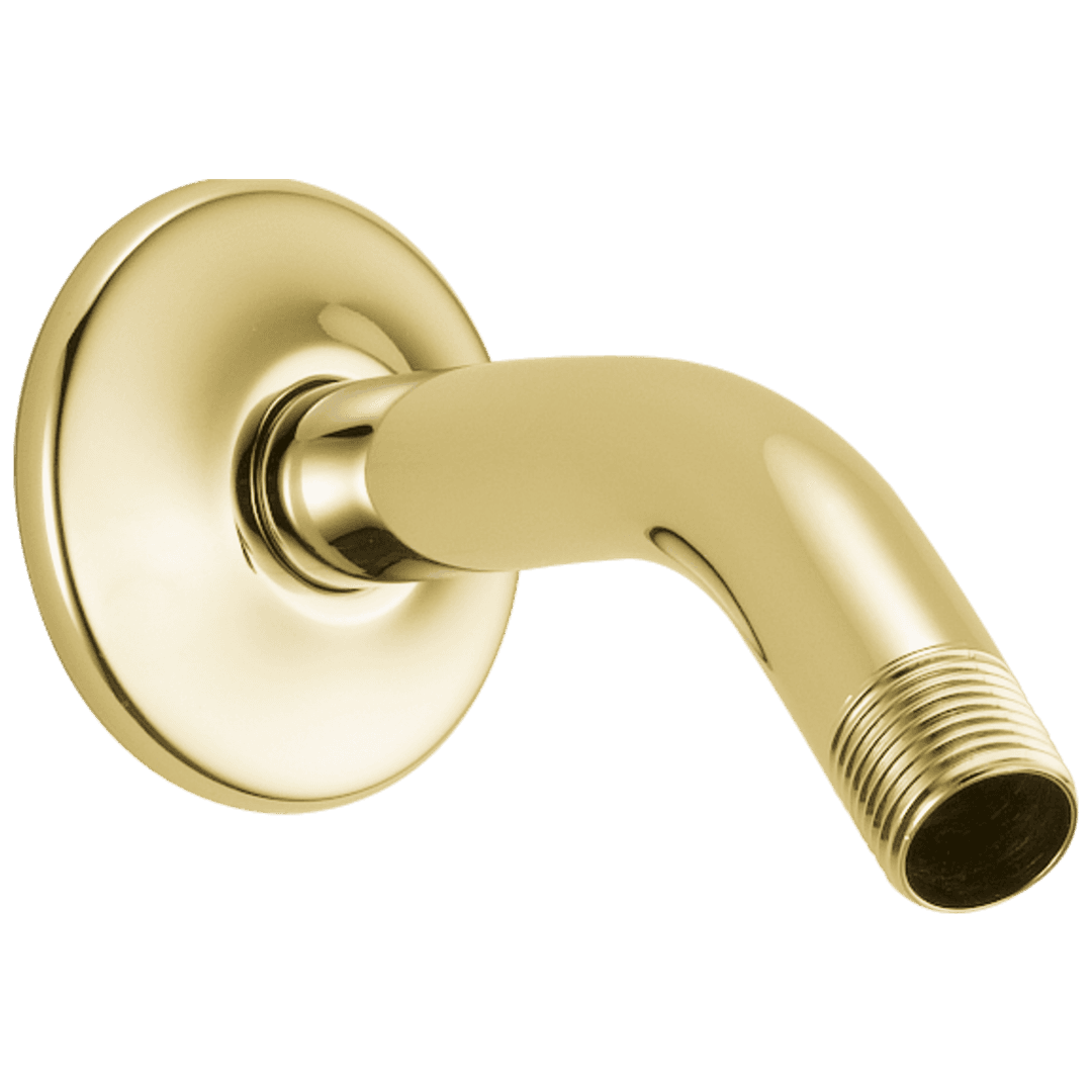 Delta Faucet Universal Showering Components Shower Arm & Flange - Polished Brass by Delta Faucet