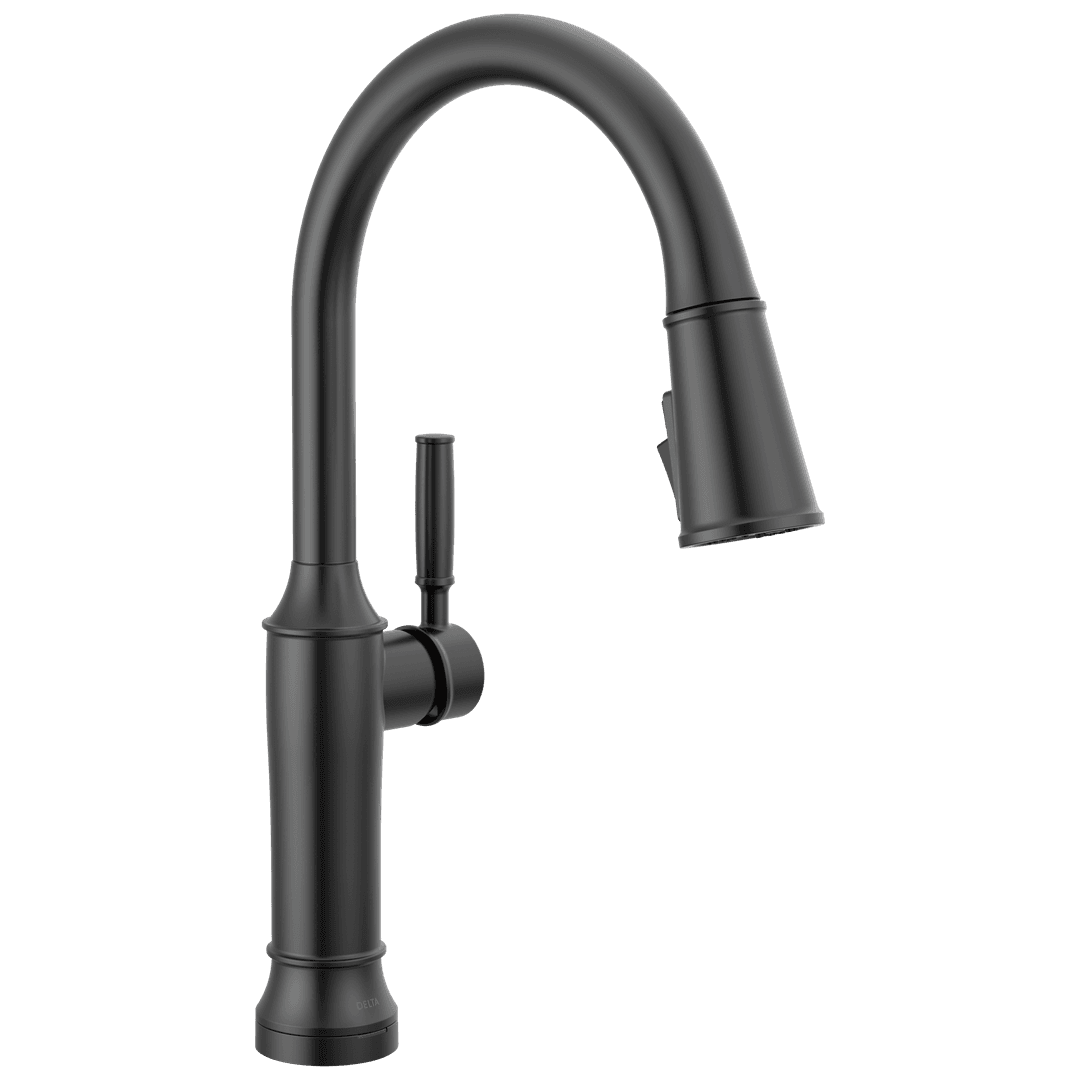 Delta Faucet Renaldie Touch2o Kitchen Faucet with Touchless Technology - Matte Black by Delta Faucet