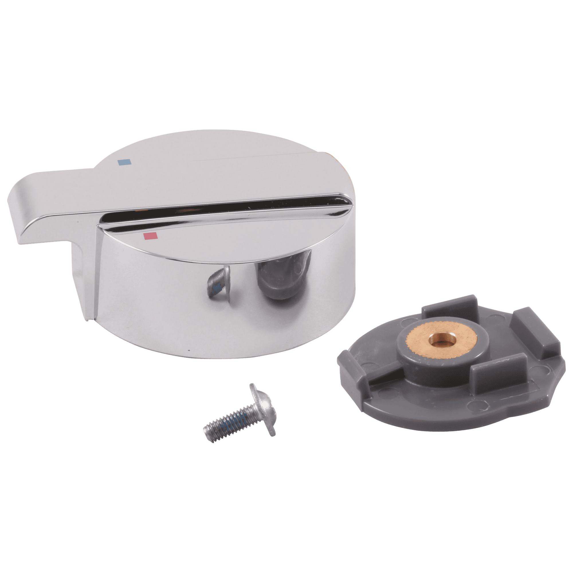 Delta Faucet Ara Temperature Knob & Cover - 17 Series - Chrome by Delta Faucet