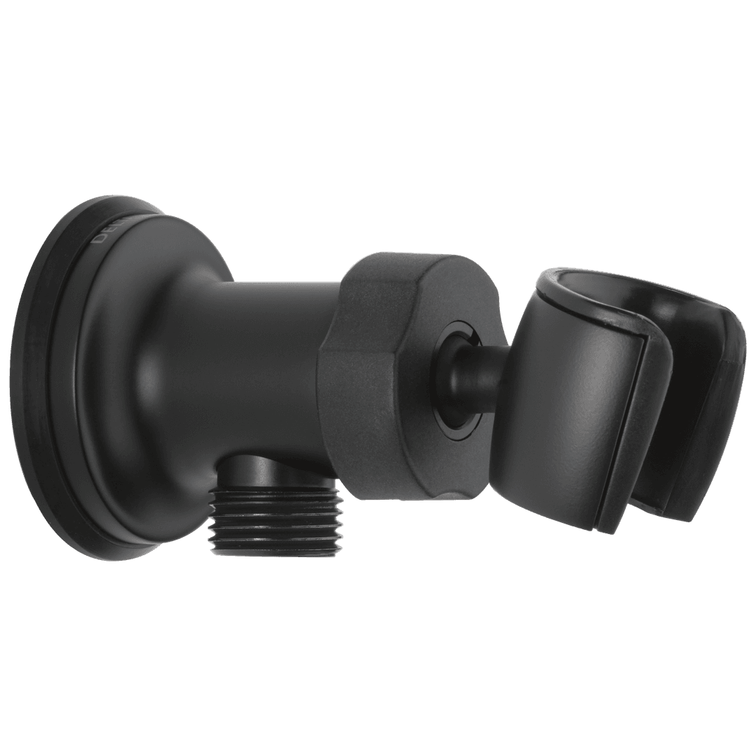 Delta Faucet Universal Showering Components Adjustable Wall Mount Elbow - Matte Black by Delta Faucet