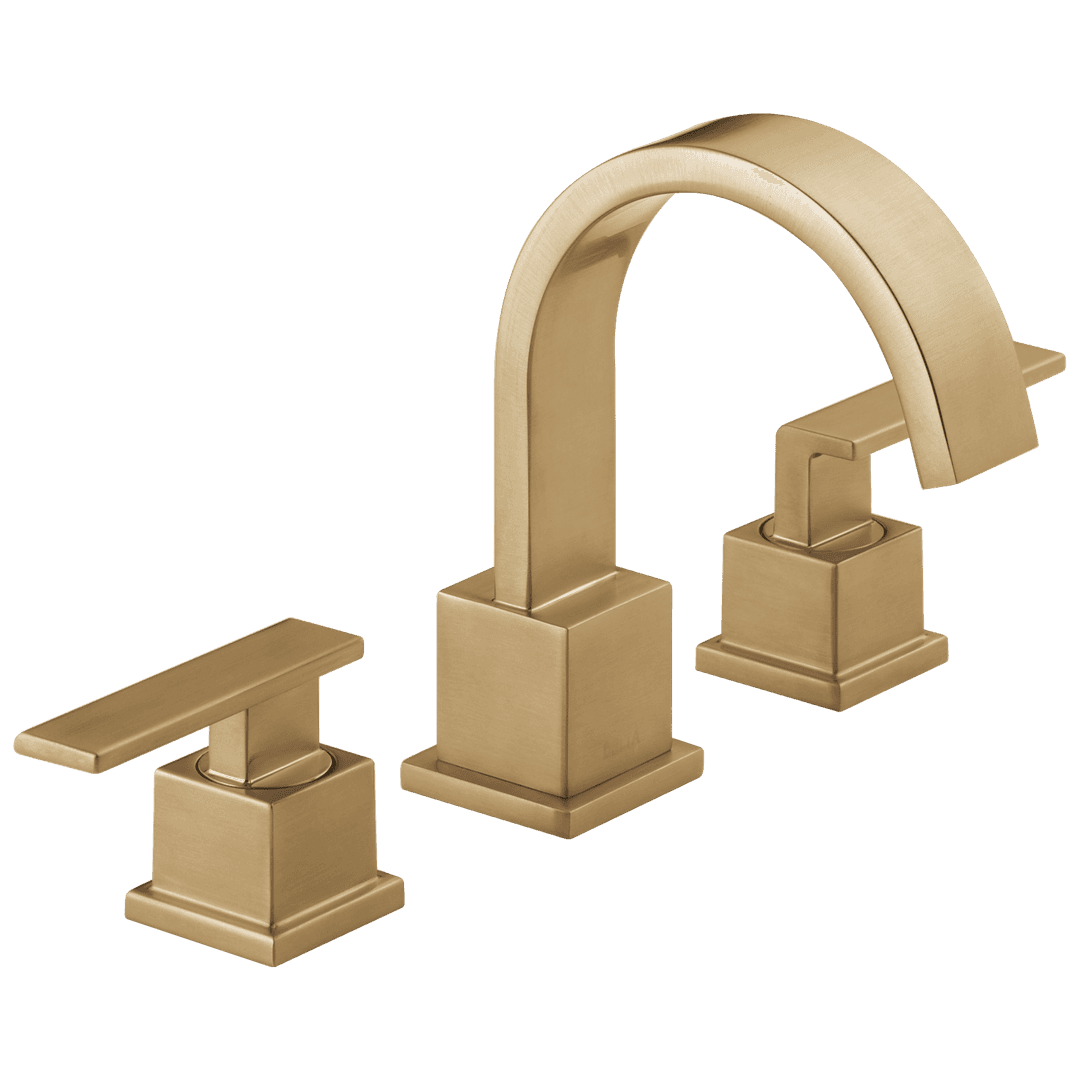 Delta Faucet Vero Two Handle Widespread Bathroom Faucet - Champagne Bronze by Delta Faucet