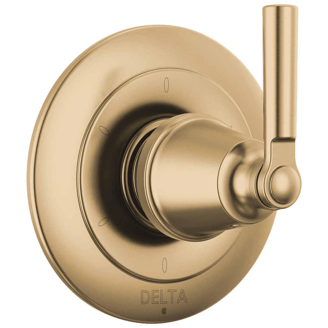 Delta Faucet Saylore 6-setting 3-port Diverter Trim - Champagne - Bronze by Delta Faucet
