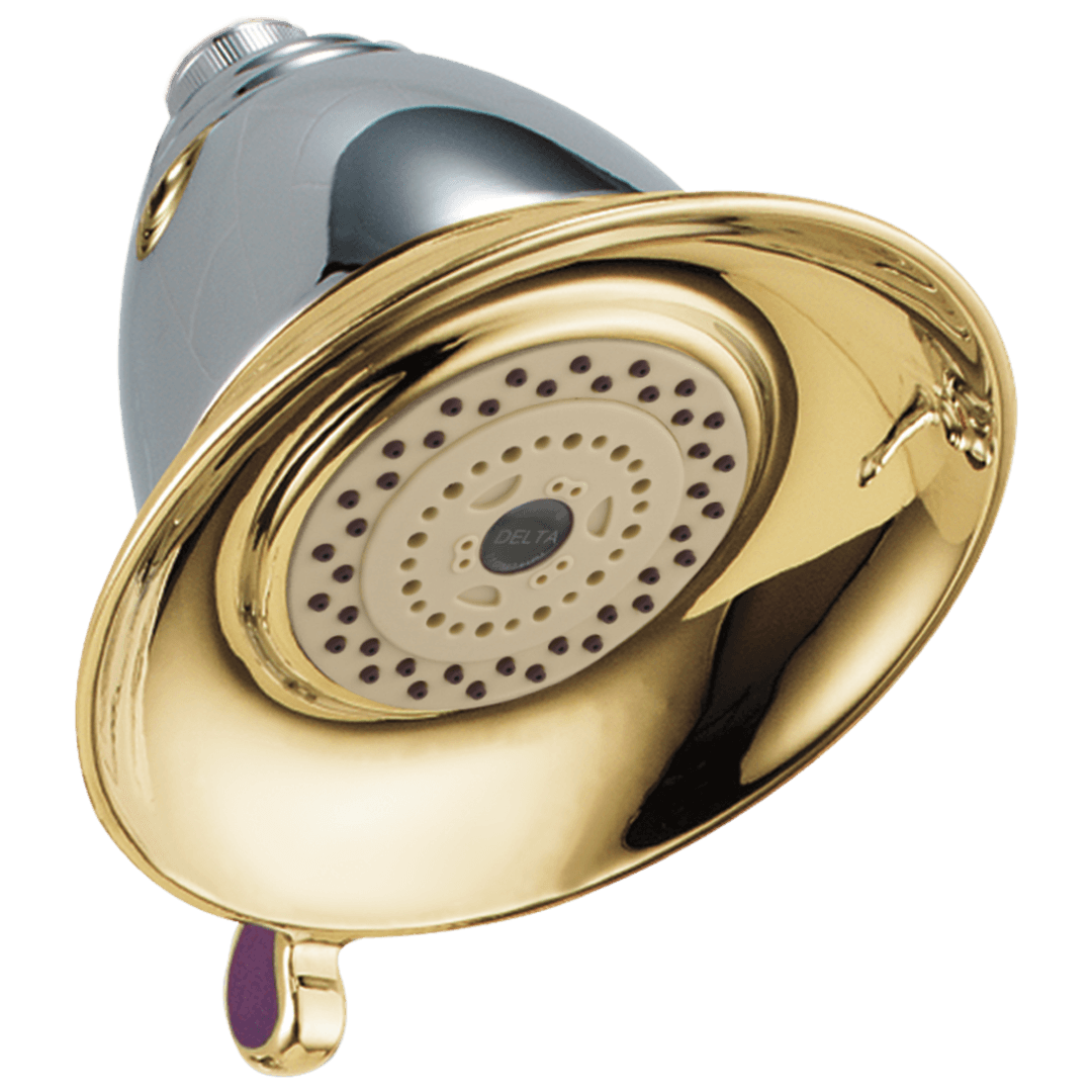 Delta Faucet Universal Showering Components Premium 3-Setting Shower Head - Chrome/Brass by Delta Faucet