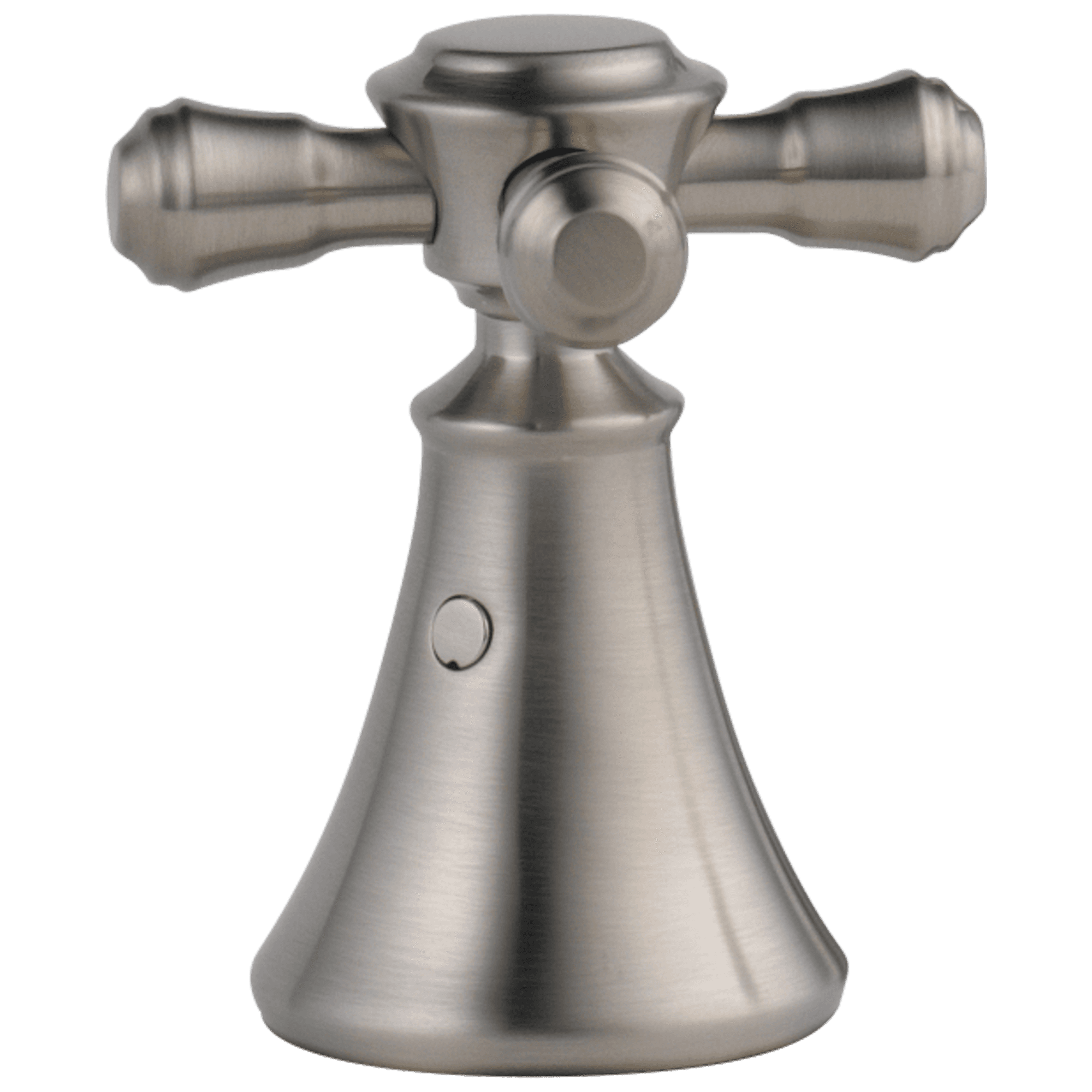 Delta Faucet CassidyE Metal Cross Handle Set - Deck Mount Bathroom & Bidet - Stainless by Delta Faucet