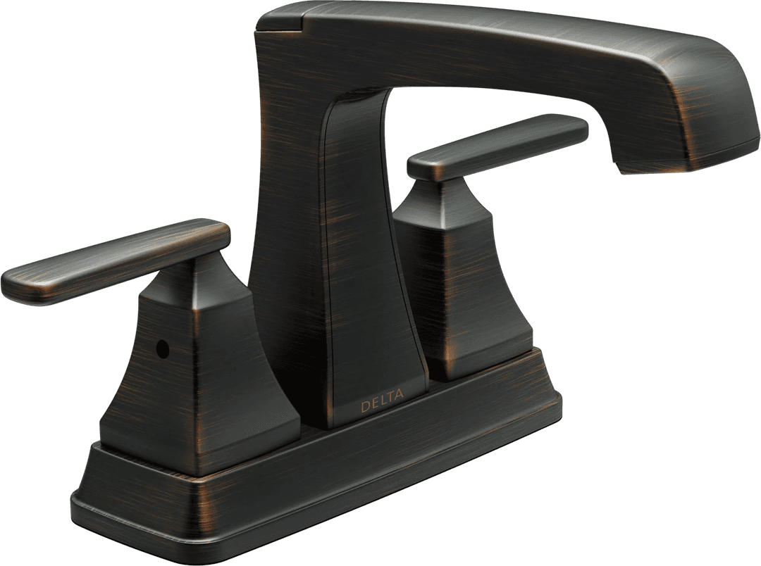 Ashlyn Two Handle Centerset Bathroom Faucet by Delta Faucet