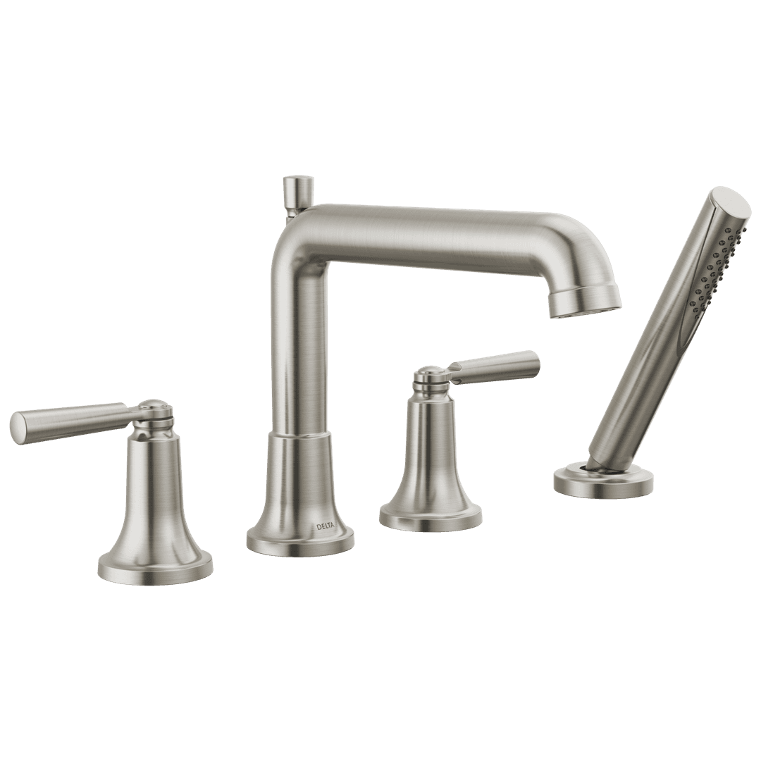 Delta Faucet Saylore Roman Tub Trim With Hand Shower - - Stainless by Delta Faucet