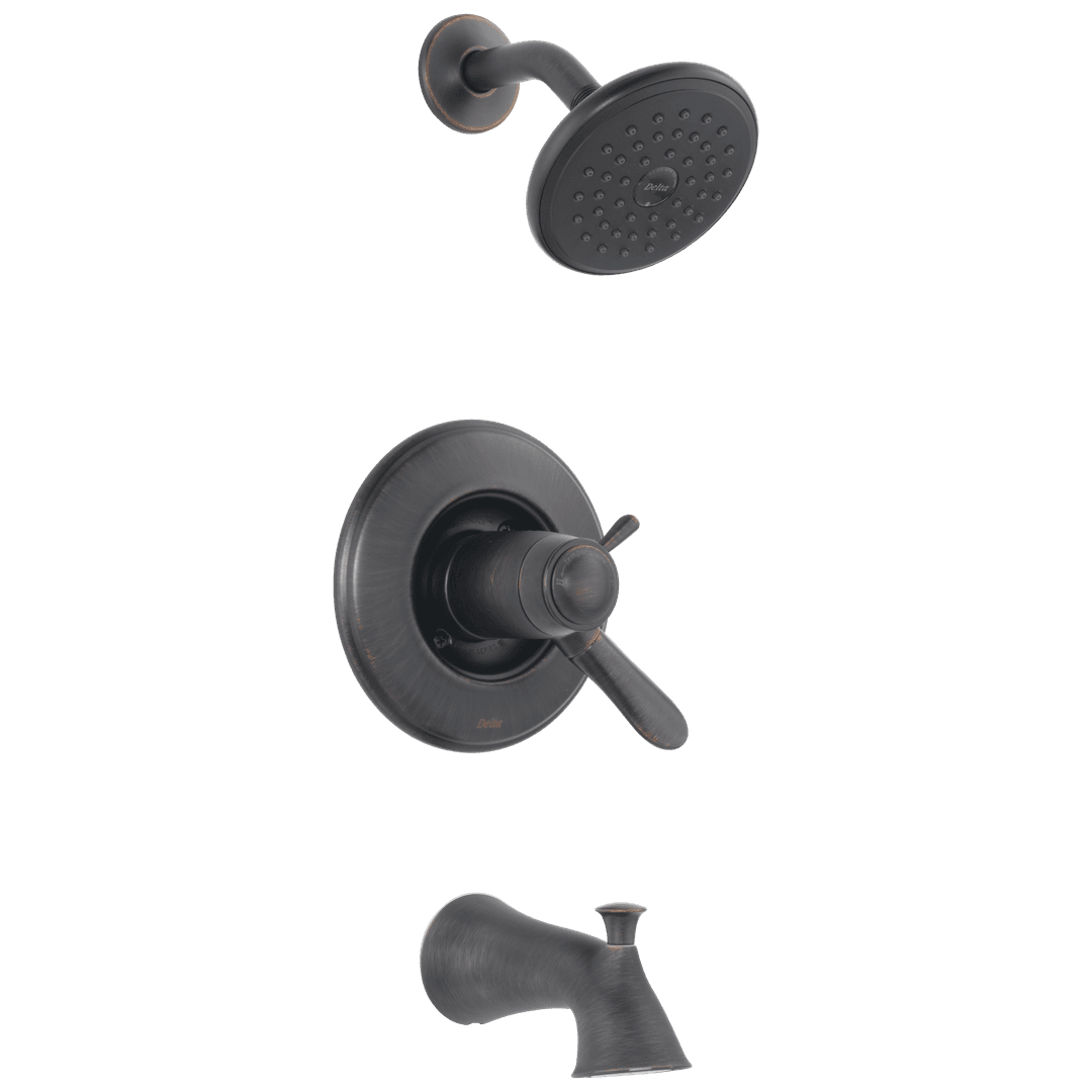 Delta Faucet Lahara TempAssure 17T Series Tub & Shower Trim - Venetian Bronze by Delta Faucet
