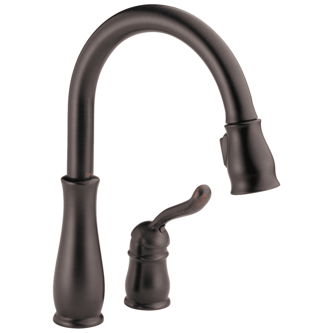 Delta Faucet Leland | Single handle | Pull-down - Venetian Bronze by Delta Faucet
