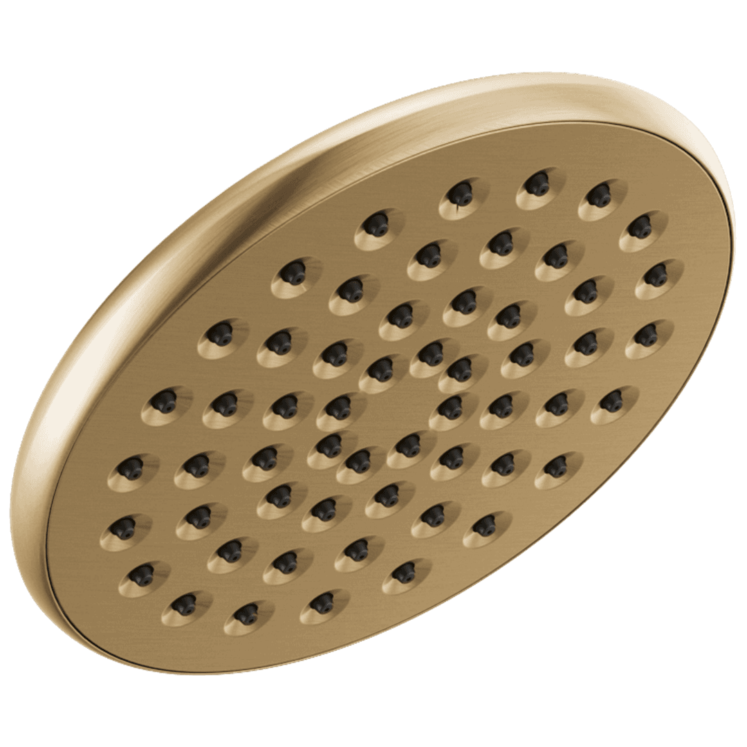 Delta Faucet Universal Showering Components Single-Setting Raincan Shower Head - Champagne Bronze by Delta Faucet