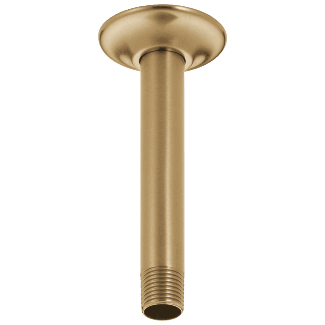 Delta Faucet Universal Showering Components Shower Arm & Flange - Ceiling Mount - Champagne Bronze by Delta Faucet