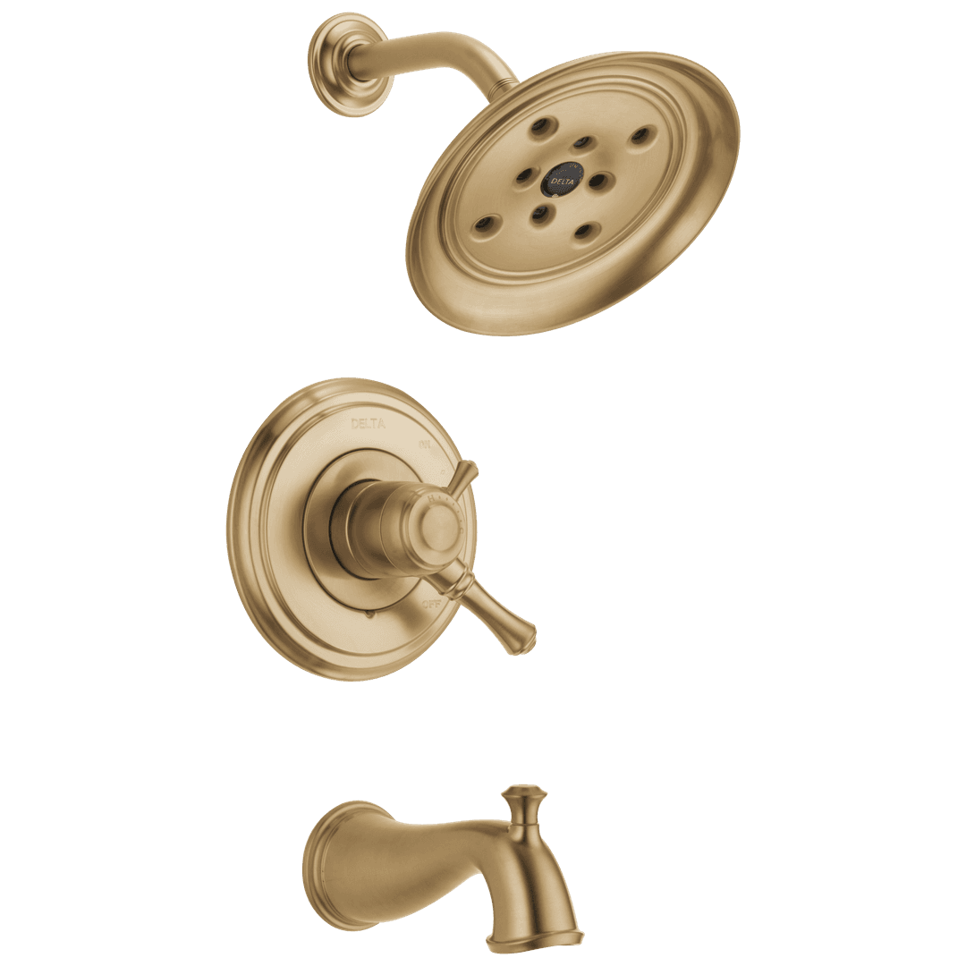 Delta Faucet CassidyE Monitor 17 Series H2OKineticTub & Shower Trim - Champagne Bronze by Delta Faucet