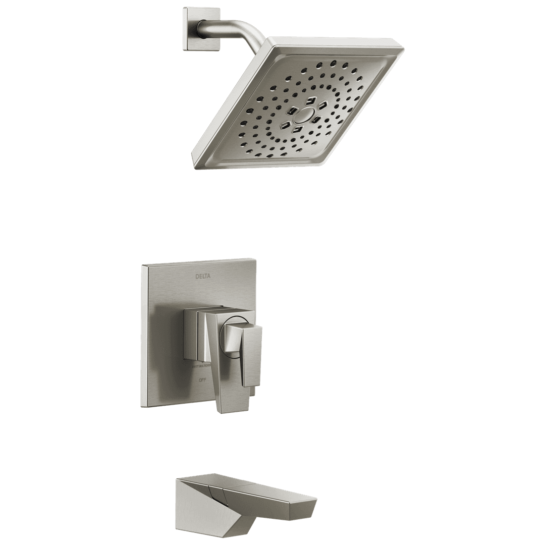 Delta Faucet Trilliane 17 Series H2okinetic Tub Shower Trim - Lumicoat - Stainless by Delta Faucet